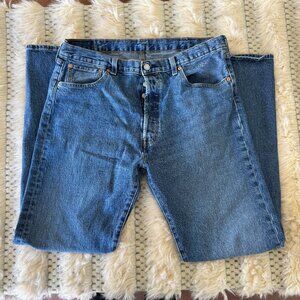 Levi 501 Button-fly Jeans 38"x34"